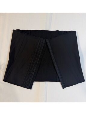 Skims Black Waist Cincher Corset Shapewear Belt